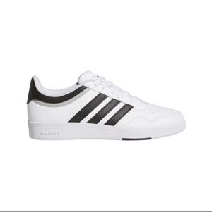 Adidas Mens Hoops 4.0 Shoes Cloud White / Core Black / Grey Two